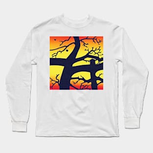 Lonely Sunset Long Sleeve T-Shirt